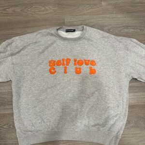 PrettyLittleThing Self Love Club Crewneck